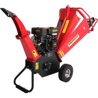 Electropower – Broyeur de végétaux thermique 7CV – Diamètre de coupe 100 mm – Moteur thermique pour bois dur – Rendement 3 à 5 m3/h
