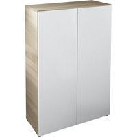 Armadio Multiuso 2 Ante - Marrone Rovere 36x103h cm