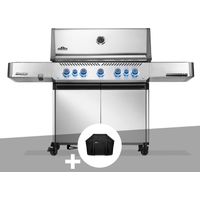 Barbecue à gaz Prestige 665 inox + Housse - Napoléon