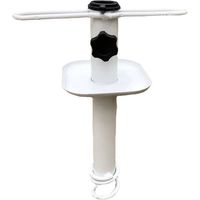 Base de parasol d'extérieur, base de parasol d'extérieur en spirale en fer , base de parasol de plage portable