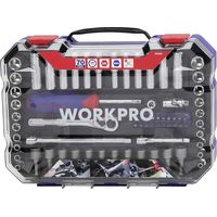 WorkPro Schraubendrehereinsatz-Set 70teilig WP202522