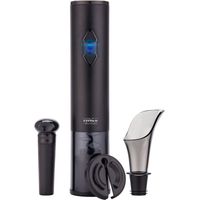 Set apribottiglie elettrico con cavatappi e accessori