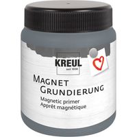 KREUL 76155 - Primer magnetico Barattolo da 250 ml per circa 0,5 m² Primer acrilico per creare superfici aderenti per magneti Vernice in pasta cremosa a base d'acqua