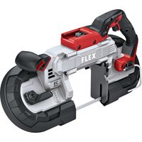 Sega a nastro a batteria Flex SBE 127 18-EC senza batteria e caricabatterie in valigetta