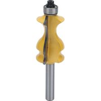 Fraise à moulures architecturales pour le travail du bois, queue de 8 mm, diamètre de lame de 28 mm