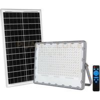 PROIETTORE LED ATHOS GRIGIO 40W 4800LM 4000K CON PANNELLO SOLARE