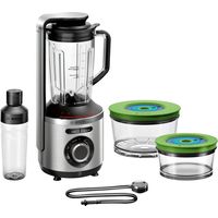 Blender sous vide 2-en-1 - BOSCH - VitaPower Série 8 MMBV625M - 1000 W - Inox / Noir