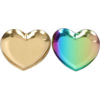 Plateau à bijoux en acier inoxydable pour le rangement