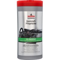 Toallitas de limpieza nigrin performance plastic care acabado brillante 30 unidades