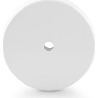 Rosace de plafond en métal blanc avec 1 passage de câble : optez pour la qualité et le style