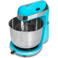Cecotec Robot Patissier Cecomixer Easy. Mouvement Circulaire, Capacité de 3 L, Bol en Acier, 5 Fonctions, Battre, Mélanger