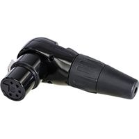 Rean AV RC5FR-B XLR femelle, coudé Nombre de pôles: 5 1 pc(s) X990292