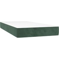 Maison Exclusive - Materasso a molle insacchettate 80 x 210 x 20 cm Verde Scuro