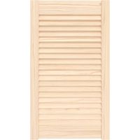 Porte d'armoire à persiennes 69x39,4 cm bois de pin massif