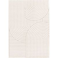 Interior rug with arches, beige and cream 170x120x1.1 cm - Archie