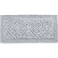 VIVARAISE - Tapis de bain uni Vivaraise Enzo en coton 100% - 54 x 110 cm