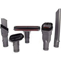 Kit di spazzole per aspirapolvere (confezione da 5) con adattatore, set di accessori per aspirapolvere per V6