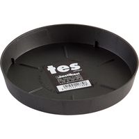 Plaque Injection Pot Tes Anthracite ø14cm Drainage Optimisé, Design Discret - Plastiken