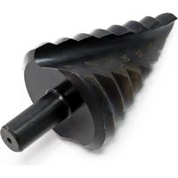 Wiltec – Foret conique HSS revêtement titane 10-45mm – Fraise à étage pour acier – Perçage propre sans bavure – Compatible perceuses courantes