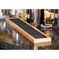 Tapis de bar - Support en bois - 62.5cm