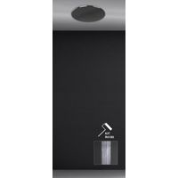 Gessi Minimali, système de douche encastré D502 mm, jet de type