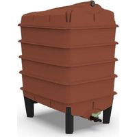 4-Tray Worm Composter Kit in Terrecotta - Includes Worms