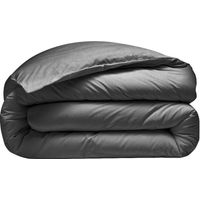 1 Housse De Couette 280x240 Cm, 2 Taies 65x65 Cm, Percale Coton, Tissage Serré, Lit King Size
