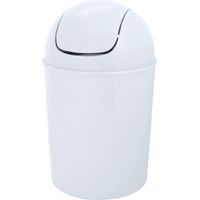 Poubelle Sweet 5l Blanche Design Compact Et Hygiène Optimale - Gelco Design
