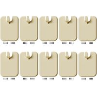 Picture Frame Hooks, Photo Hangers, Adhesive Wall Mounts, 10 Piece Hanging Set, Damage Free Hook Kit for Canvas, Drywall, Room, Painting, Dorm, Apartment, School, Hotel, Decor 2.6x2.01in