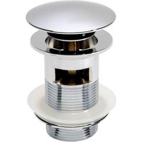 Slotted Sprung Basin Waste Chrome
