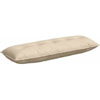 Coussin de Dos Crème 140 x 19 x 50 cm tissu vidaXL