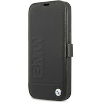 Custodia BMW BMFLBKP13SSLLBK per iPhone 13 mini 5.4 nera/libro nero Signature