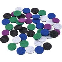 Almohadillas de fieltro lavables de 22 mm de diámetro para difusor de aceites esenciales de coche (48 unidades)