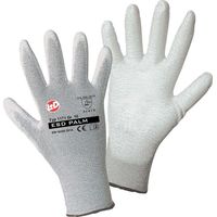 Leipold Doehle 1171-7 ESD Nylon/Carbon-PU Nylon Arbeitshandschuh Größe (Handschuhe): 7, S EN 388, EN