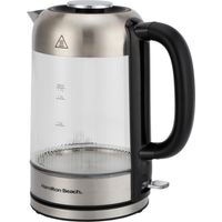 Hamilton Beach Electric Kettle Glass 1.7L Liberty