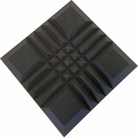 Placche sp 5 cm G fonoassorbenti insonorizzanti piramidale per correzione audio in poliuretano isolamento acustico dj