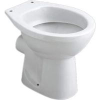 Unabhängiges weißes Puplica-Becken mit horizontalem Ausgang