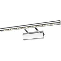 Bathroom Mirror Lamp LED 5W Wall Sconce Light Table Light Waterproof IP44 Adjustable 180° with Switch Stainless Steel Decoration Lighting Toilet Toilet Makeup 40cm