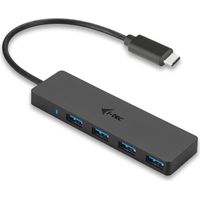 i-tec Advance C31HUB404 hub di interfaccia USB 3.2 Gen 2 (3.1 Gen 2) Type-C 5000 Mbit/s Nero