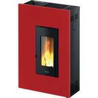 Pegaso Stufa a Pellet Pegaso Madison 5.2 Kw 5 Colore Rosso