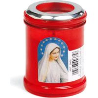 Cero Votivo Lumière Éternelle Rouge T50