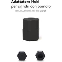 ADATTATORE ESAGONALE PER NUKI SMART LOCK GO CILINDRI CON CODOLO INTERNO CISA, ISEO -OFFERTA-