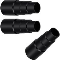 Adaptateur de tuyau d'aspiration de poussière 3 pièces, adaptateur de tuyau d'aspiration universel pour tuyau d'aspiration de poussière, adaptateur de tuyau d'extraction de poussière pour scie circula