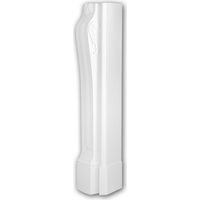 Caminetto decorativo 164002 Profhome elemento decorativo design classico senza tempo bianco