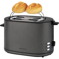 Tostapane profi cook Compact graphite 800 950W acciaio inox