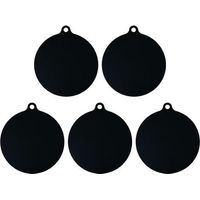 pair 5 Pack Electric Induction Hob Protector Mat Anti-slip Mat , Black