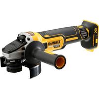 Dewalt – Meuleuse sans fil 18V Brushless 125mm – Vitesse 9000 tr/min – Embrayage électronique – Poignée anti-vibration 2 positions