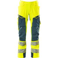 Mascot Hose mit Knietaschen 19079-511-1744 Gr. 90C51 hi-vis gelb/dunkelpetroleum