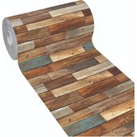 Tapis Cuisine Résistant Aux Taches Impression HD Haute Définition Tapis De Couloir Caoutchouc PVC Parquet Coloré - 51x400 cm