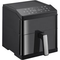 Friteuse à air numérique avec 12 programmes et température réglable (capacité de 6,5 litres) sans BPA